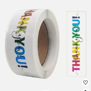 Thank You Sticker Roll 120 stickers